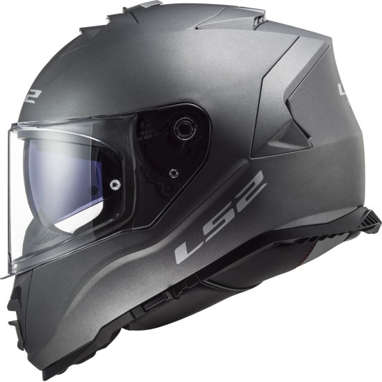 Casco integral LS2 FF800 Storm II Solid Matt Titanium - Micasco.es - Tu tienda de cascos de moto