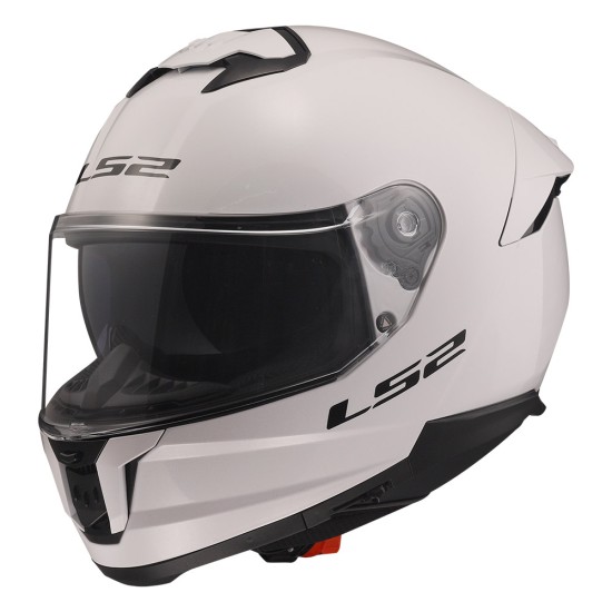 Casco integral LS2 FF808 Stream EVO II Solid White - Micasco.es - Tu tienda de cascos de moto