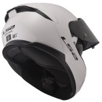 Casco integral LS2 FF808 Stream EVO II Solid White - Micasco.es - Tu tienda de cascos de moto