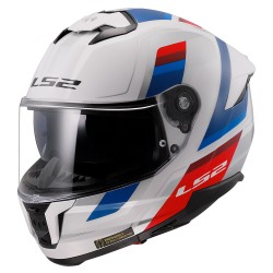 Casco integral LS2 FF808 Stream EVO II Vintage White Blue Red