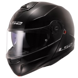 Casco modular LS2 FF908 Strobe II Solid Black Casco modular LS2 FF908 Strobe II Solid Black