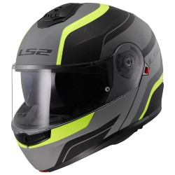 Casco modular LS2 FF908 Strobe II Monza Matt Black HV Yellow Casco modular LS2 FF908 Strobe II Monza Matt Black HV Yellow