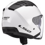 Casco jet LS2 OF600 Copter II Solid White - Micasco.es - Tu tienda de cascos de moto