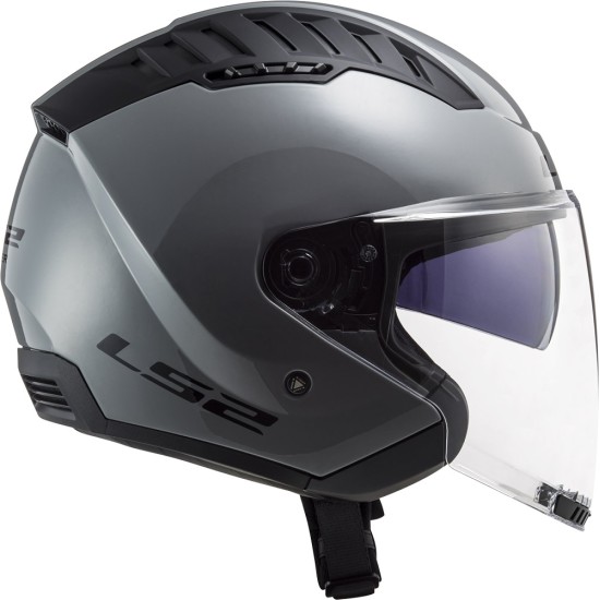 Casco jet LS2 OF600 Copter II Solid Nardo Grey - Micasco.es - Tu tienda de cascos de moto