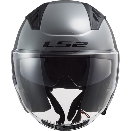 Casco jet LS2 OF600 Copter II Solid Nardo Grey - Micasco.es - Tu tienda de cascos de moto