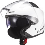 Casco jet LS2 OF600 Copter II Solid White - Micasco.es - Tu tienda de cascos de moto