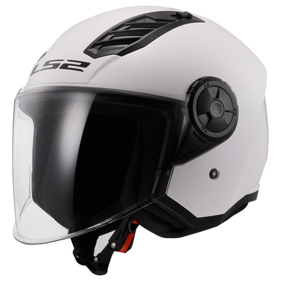 Casco jet LS2 OF616 Airflow II Solid White - Micasco.es - Tu tienda de cascos de moto