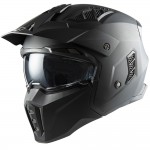 Casco modular MPH Harrier Solid Matt Black - Micasco.es - Tu tienda de cascos de moto