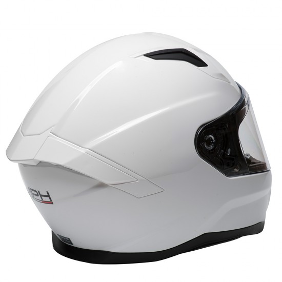 Casco integral MPH Tiger Solid White - Micasco.es - Tu tienda de cascos de moto