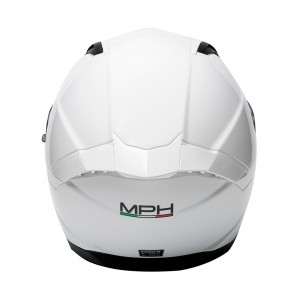 Casco integral MPH Tiger Solid White - Micasco.es - Tu tienda de cascos de moto