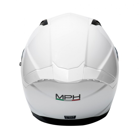 Casco integral MPH Tiger Solid White - Micasco.es - Tu tienda de cascos de moto