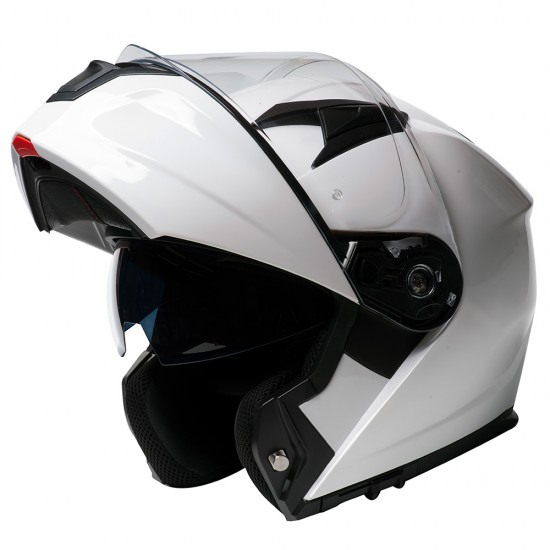 Casco modular MPH Raptor Solid White - Micasco.es - Tu tienda de cascos de moto