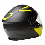 Casco modular MPH Raptor Solid Matt Black Yellow - Micasco.es Casco modular MPH Raptor Solid Matt Black Yellow - Micasco.es - Tu tienda de cascos de moto
