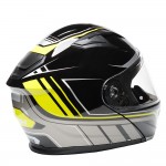 Casco modular MPH Raptor Black Titanium Yellow - Micasco.es - Tu tienda de cascos de moto