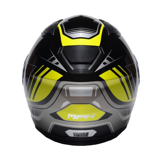 Casco modular MPH Raptor Black Titanium Yellow - Micasco.es Casco modular MPH Raptor Black Titanium Yellow - Micasco.es - Tu tienda de cascos de moto