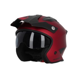 Casco Jet ACERBIS Aria Metallic Red Matt Casco Jet ACERBIS Aria Metallic Red Matt