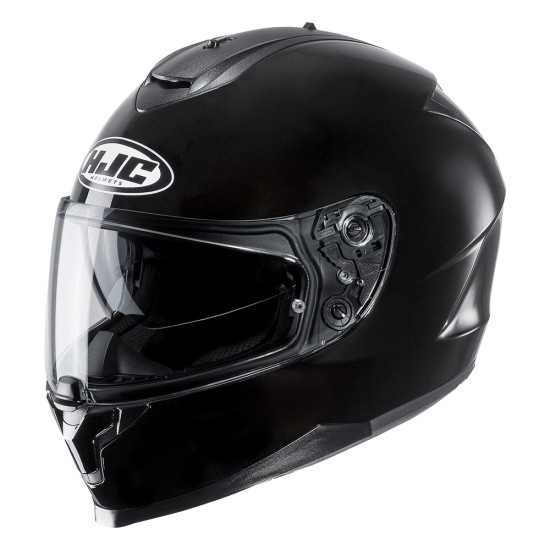 Casco integral HJC C70N Solid Negro - Micasco.es - Tu tienda de cascos de moto