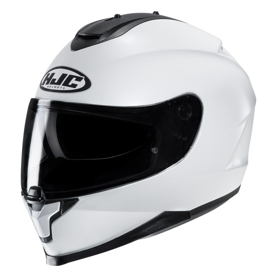 Casco integral HJC C70N Solid Blanco - Micasco.es - Tu tienda de cascos de moto