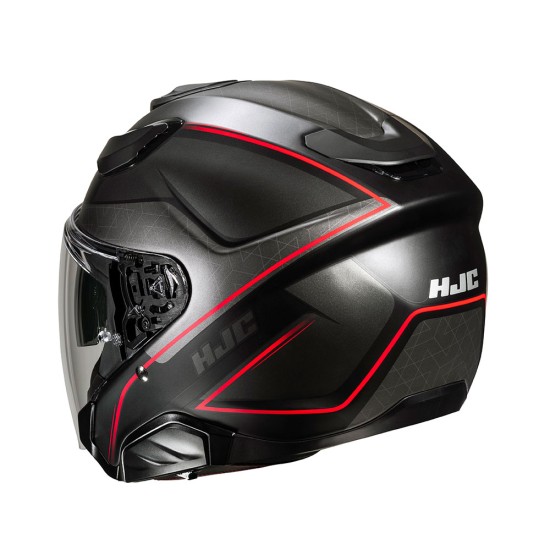 Casco jet HJC F31 Ludi MC1SF - Micasco.es - Tu tienda de cascos de moto