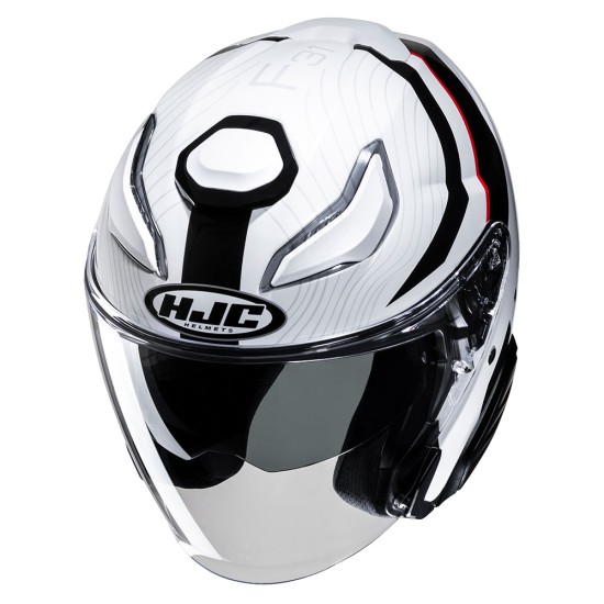 Casco jet HJC F31 Naby MC1 - Micasco.es - Tu tienda de cascos de moto