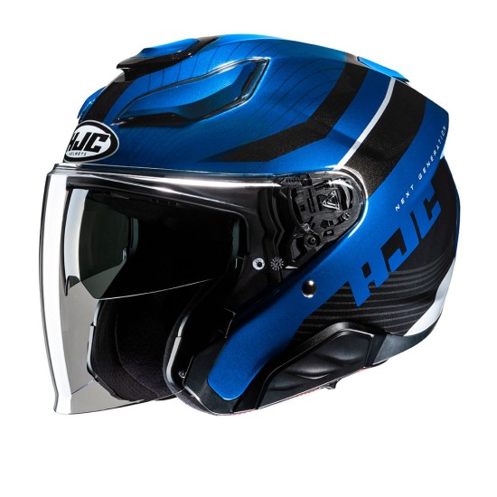 Casco jet HJC F31 Naby MC2 - Micasco.es - Tu tienda de cascos de moto