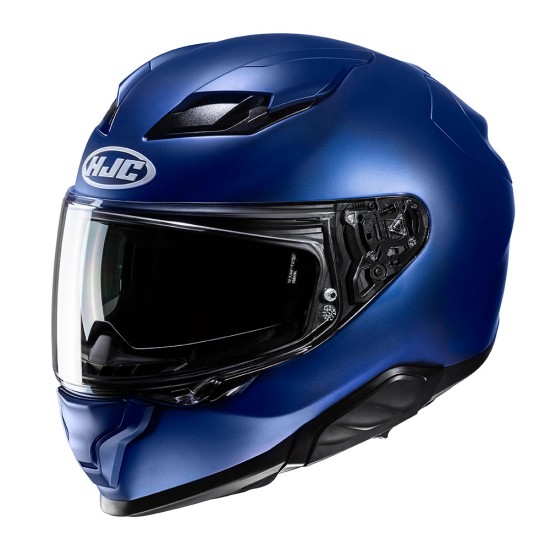 Casco integral HJC F71 Solid Semi-Mate Azul - Micasco.es - Tu tienda de cascos de moto
