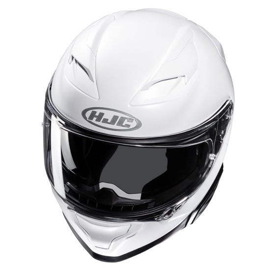 Casco integral HJC F71 Solid White - Micasco.es - Tu tienda de cascos de moto