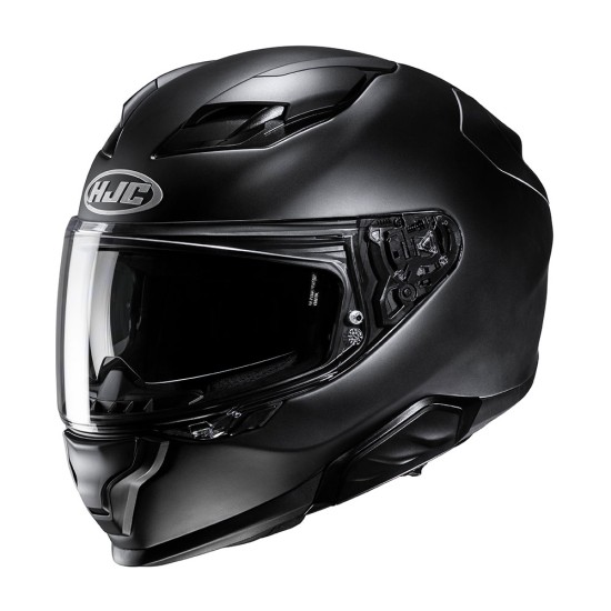 Casco integral HJC F71 Solid Semi-Mate Black - Micasco.es - Tu tienda de cascos de moto