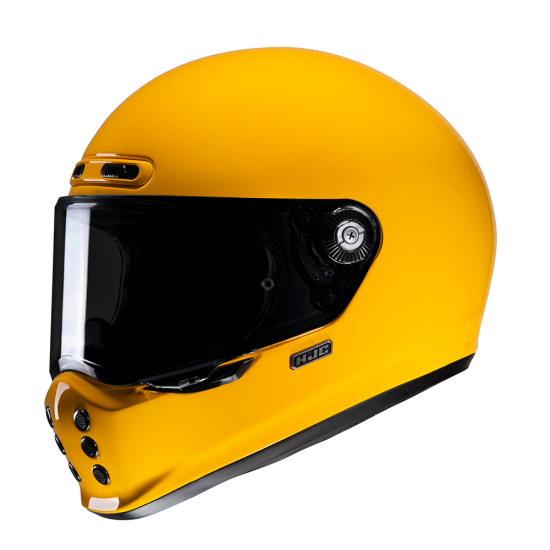 Casco integral HJC V10 SOLID Deep Yellow - Micasco.es - Tu tienda de cascos de moto