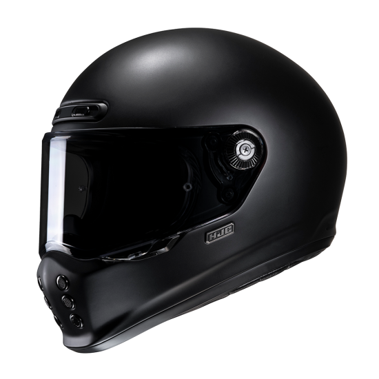 Casco integral HJC V10 SOLID Semi Mate Negro - Micasco.es - Tu tienda de cascos de moto