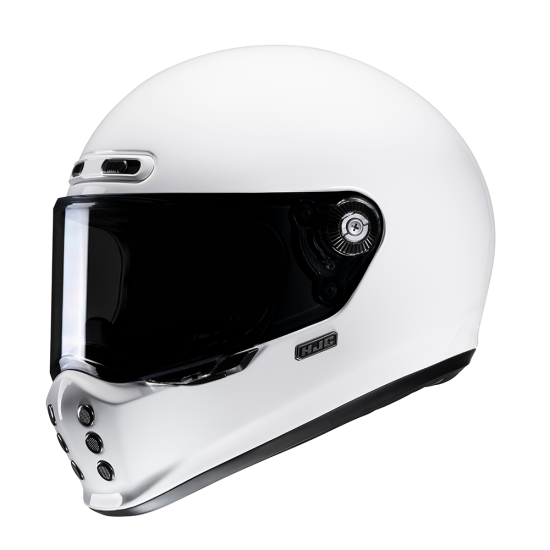 Casco integral HJC V10 SOLID Blanco - Micasco.es - Tu tienda de cascos de moto