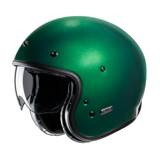 Casco jet HJC V31 SOLID Deep Green - Micasco.es - Tu tienda de cascos de moto