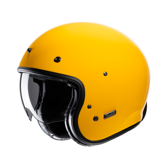 Casco jet HJC V31 SOLID Deep Yellow - Micasco.es - Tu tienda de cascos de moto