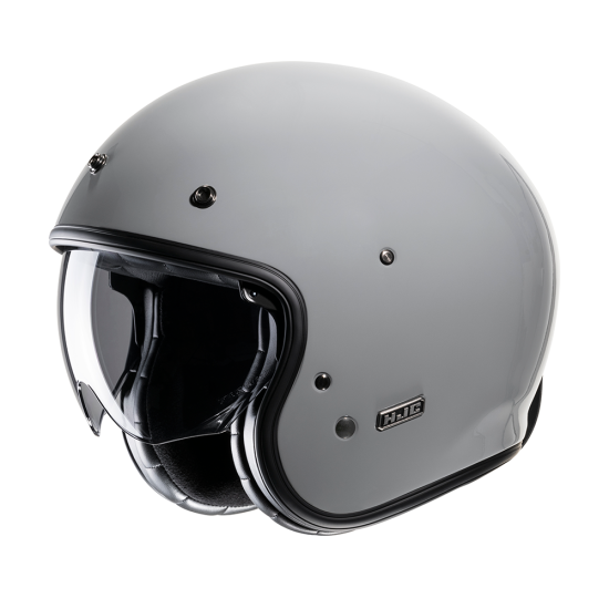 Casco jet HJC V31 SOLID N Grey - Micasco.es - Tu tienda de cascos de moto