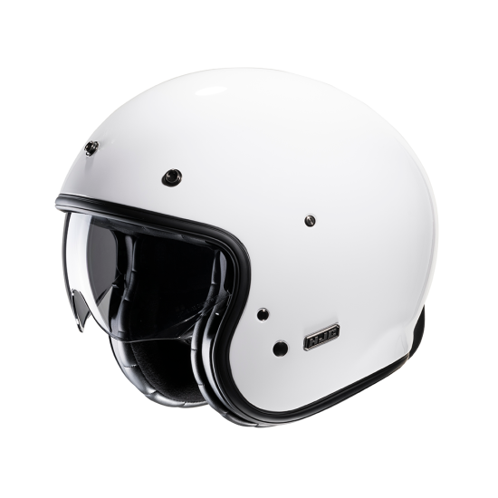 Casco jet HJC V31 SOLID BLANCO - Micasco.es - Tu tienda de cascos de moto