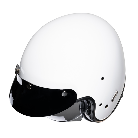 Casco jet HJC V31 SOLID BLANCO - Micasco.es - Tu tienda de cascos de moto