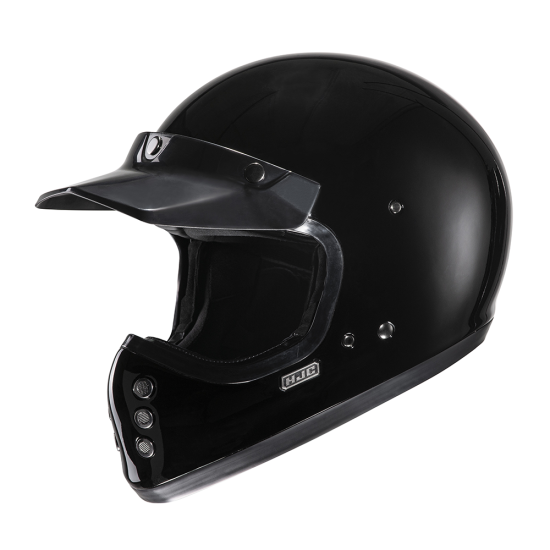 Casco integral HJC V60 SOLID Negro - Micasco.es - Tu tienda de cascos de moto