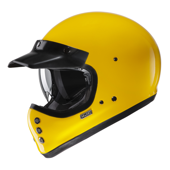 Casco integral HJC V60 SOLID Deep Yellow - Micasco.es - Tu tienda de cascos de moto