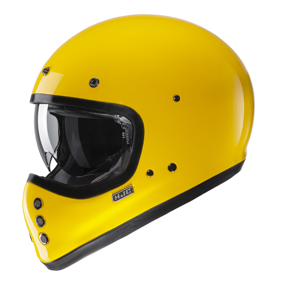 Casco integral HJC V60 SOLID Deep Yellow - Micasco.es - Tu tienda de cascos de moto