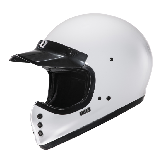 Casco integral HJC V60 SOLID Blanco - Micasco.es - Tu tienda de cascos de moto