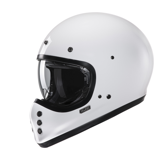 Casco integral HJC V60 SOLID Blanco - Micasco.es - Tu tienda de cascos de moto