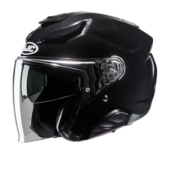 Casco jet HJC F31 Solid Black - Micasco.es - Tu tienda de cascos de moto