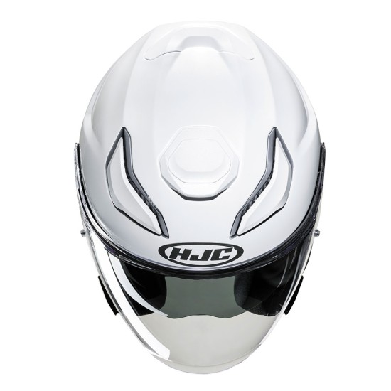 Casco jet HJC F31 Solid White - Micasco.es - Tu tienda de cascos de moto