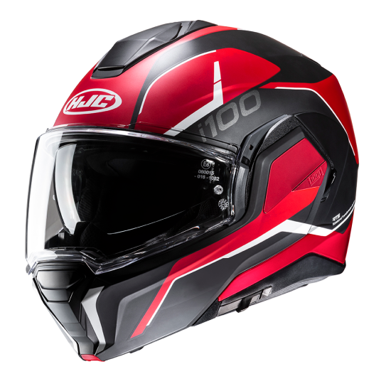 Casco modular HJC i100 Lorix MC1SF - Micasco.es - Tu tienda de cascos de moto