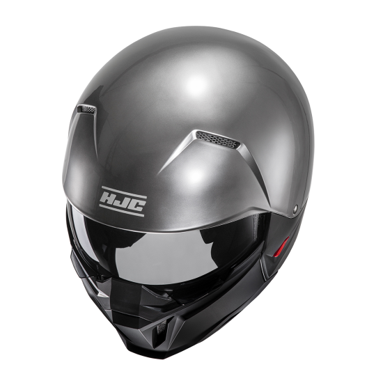 Casco jet HJC i20 Solid Hyper Silver - Micasco.es - Tu tienda de cascos de moto