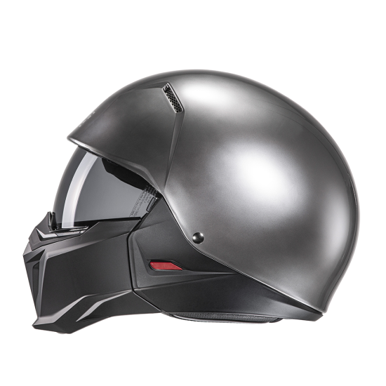 Casco jet HJC i20 Solid Hyper Silver - Micasco.es - Tu tienda de cascos de moto