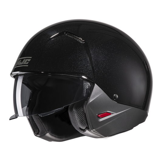 Casco jet HJC i20 Solid Negro - Micasco.es - Tu tienda de cascos de moto