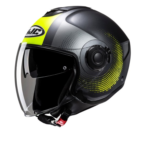 Casco jet HJC i40N Pyle MC3HSF - Micasco.es - Tu tienda de cascos de moto