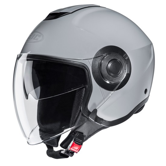 Casco jet HJC i40N Solid N Grey - Micasco.es - Tu tienda de cascos de moto