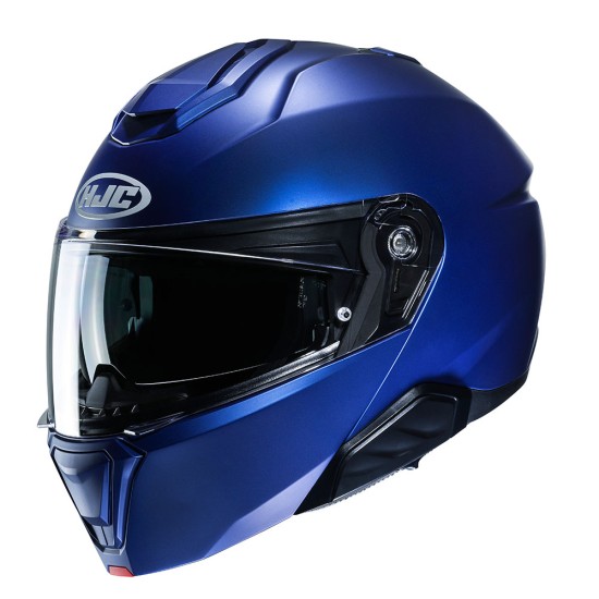 Casco modular HJC i91 Semi Mate Azul - Micasco.es - Tu tienda de cascos de moto